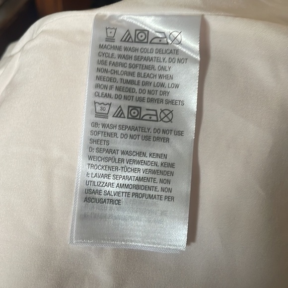 Elizabeth & Clarke Blush Pink Knit Military Jacket - Picture 5 of 8